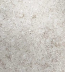 出售PVC针管粉碎料，环保级，PVC水晶板破碎料