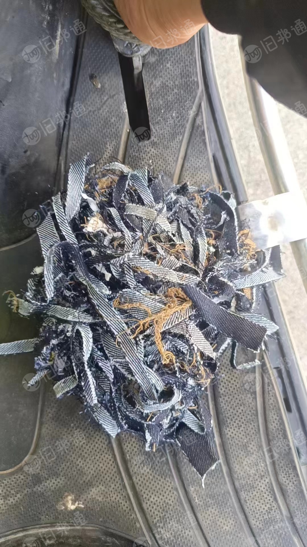 长期大量出售监狱下来的碎布料,每天3吨左右