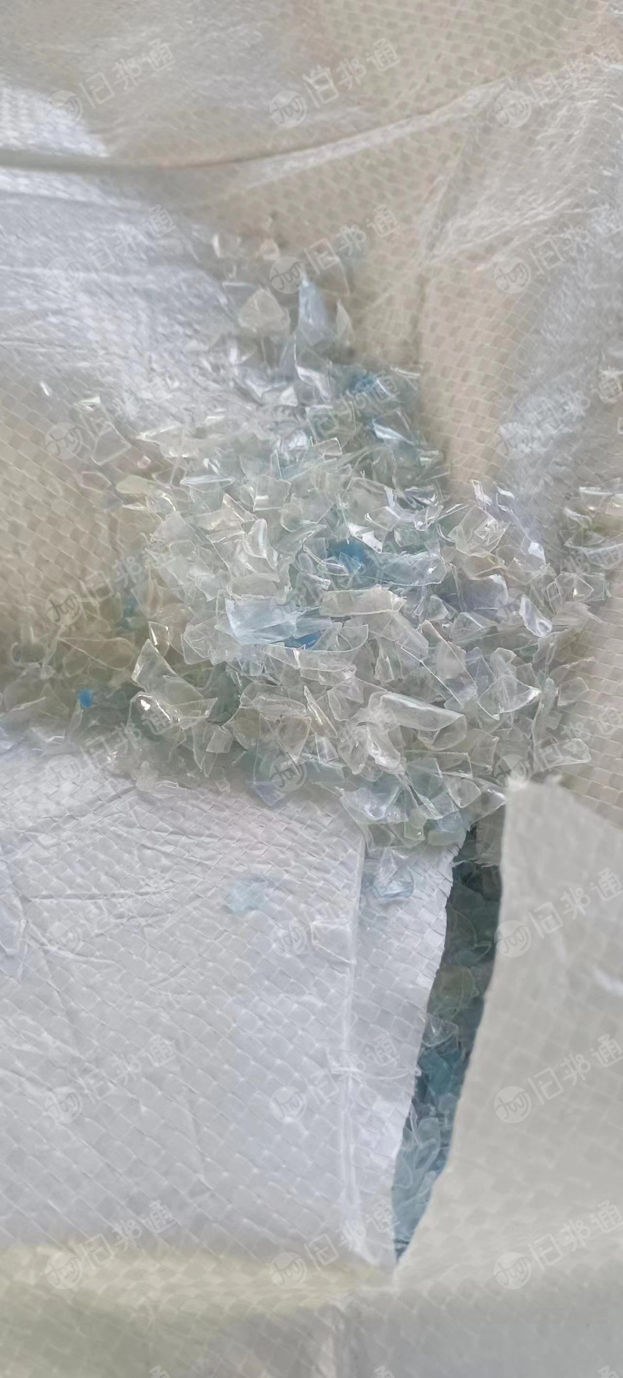 扫把丝厂家长期收购PET热洗蓝白瓶片,月需几十吨