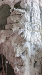 出售白色涤纶废丝