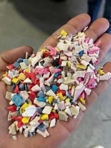 长期回收abs水口料，混杂破碎料