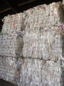 出售水洗吨包废料，水洗编织袋废料