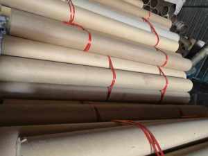 出售二手纸管，长度1.1-1.3米，内径76-77，厚度10左右