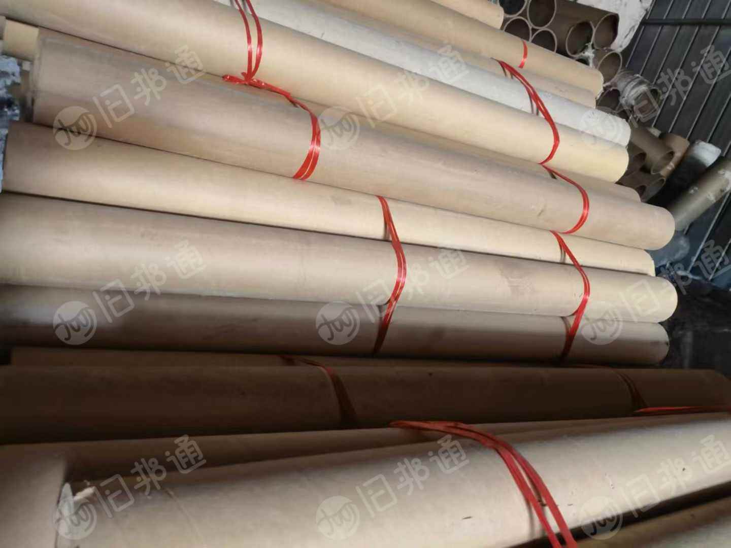 出售二手纸管,长度1.1-1.3米,内径76-77,厚度10左右