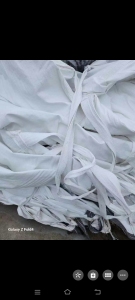 出售废旧吨包，现货5千多条（底部扎破），可压包，造粒用