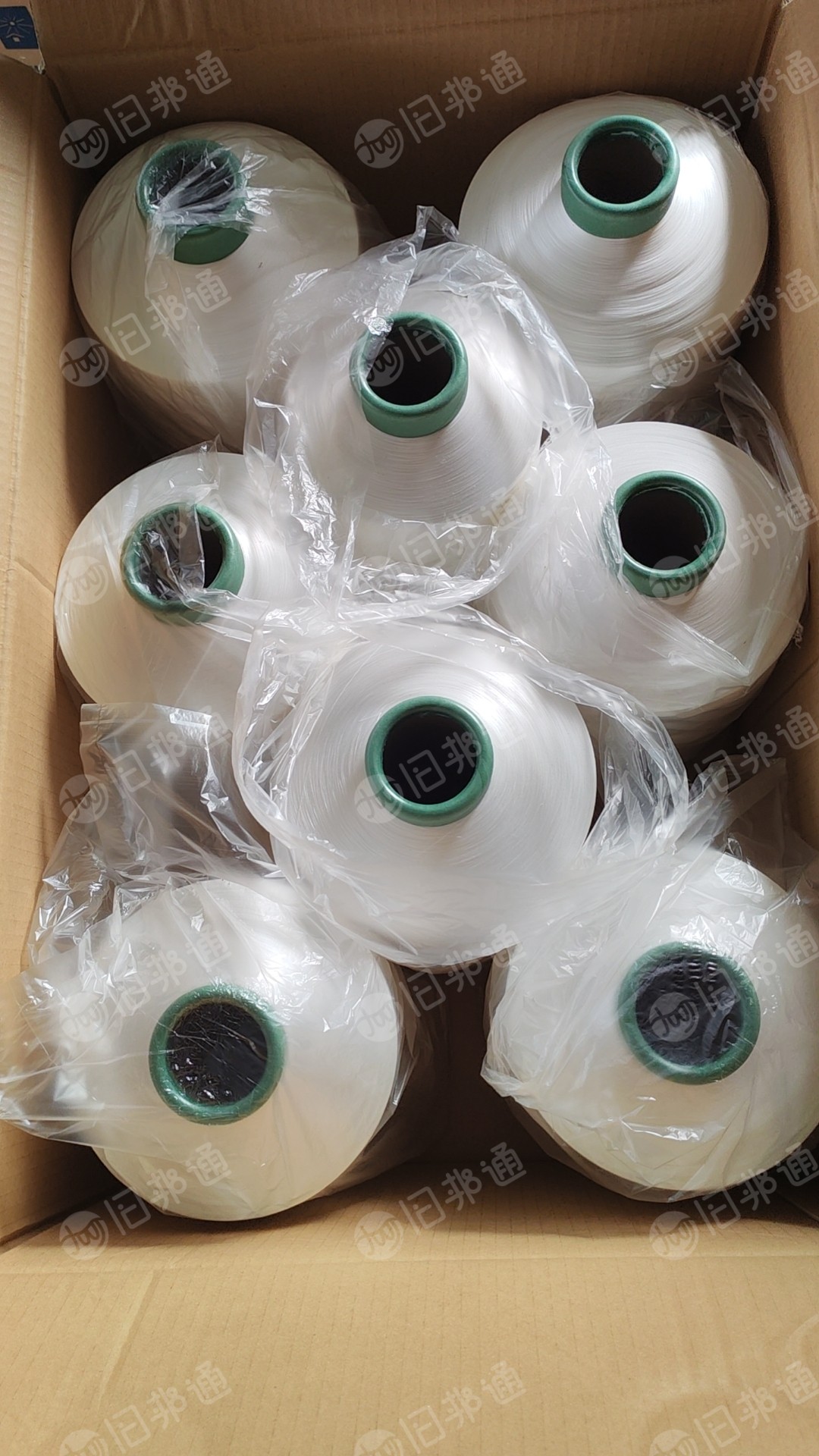 出售纺织废料,PBT,库存丝,白色