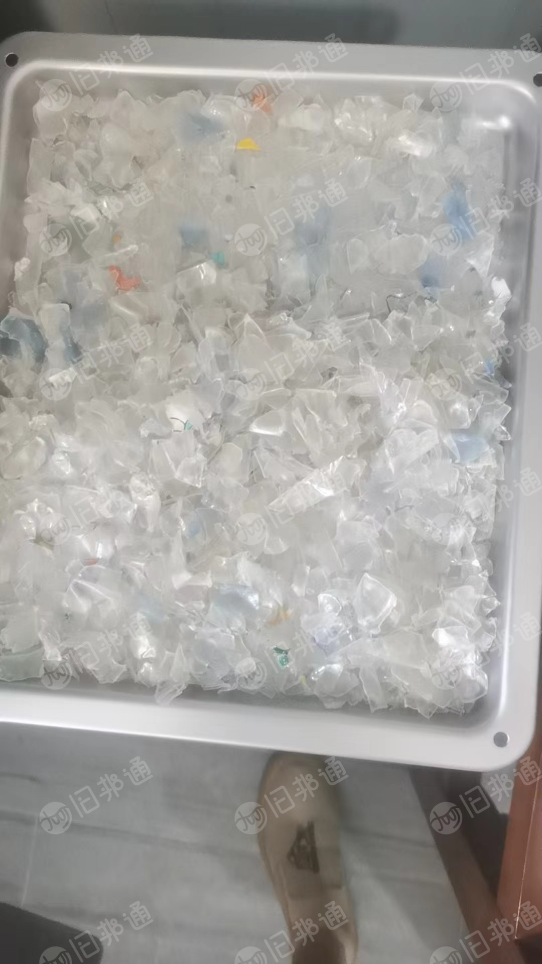 出售PET冷洗蓝白瓶片,月供300吨