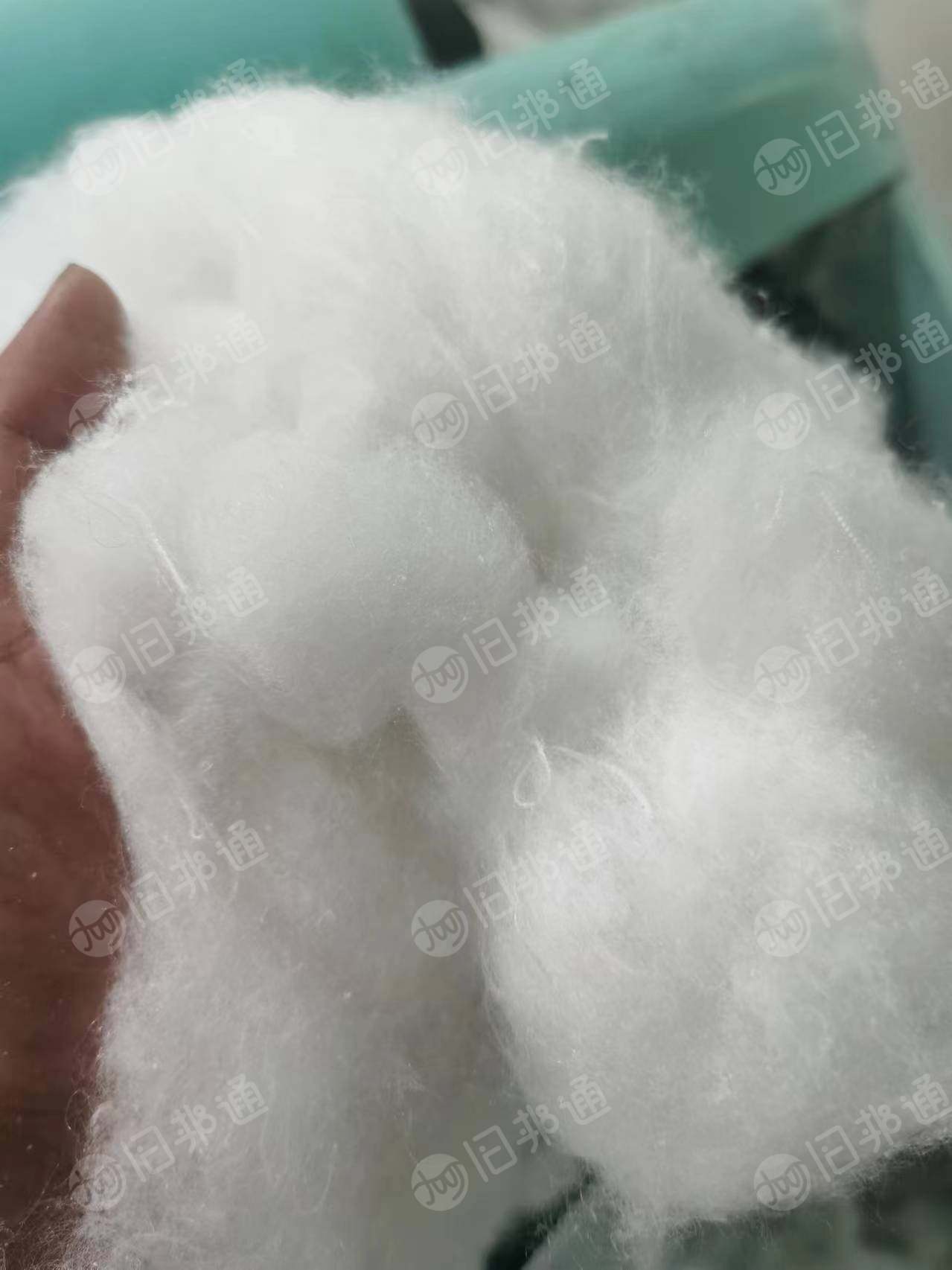 出售涤纶气囊布开花料,涤纶气囊布开松棉,含胶粉,现货够车,长期有货