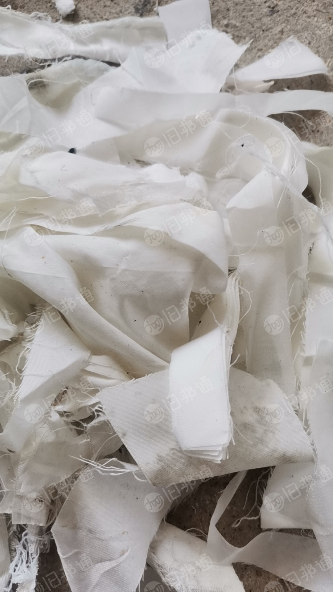 收购白色布块下脚料,白色开花料