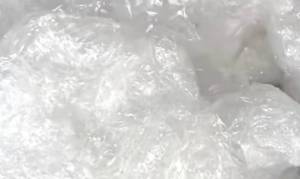 大量收购水洗缠绕膜毛料