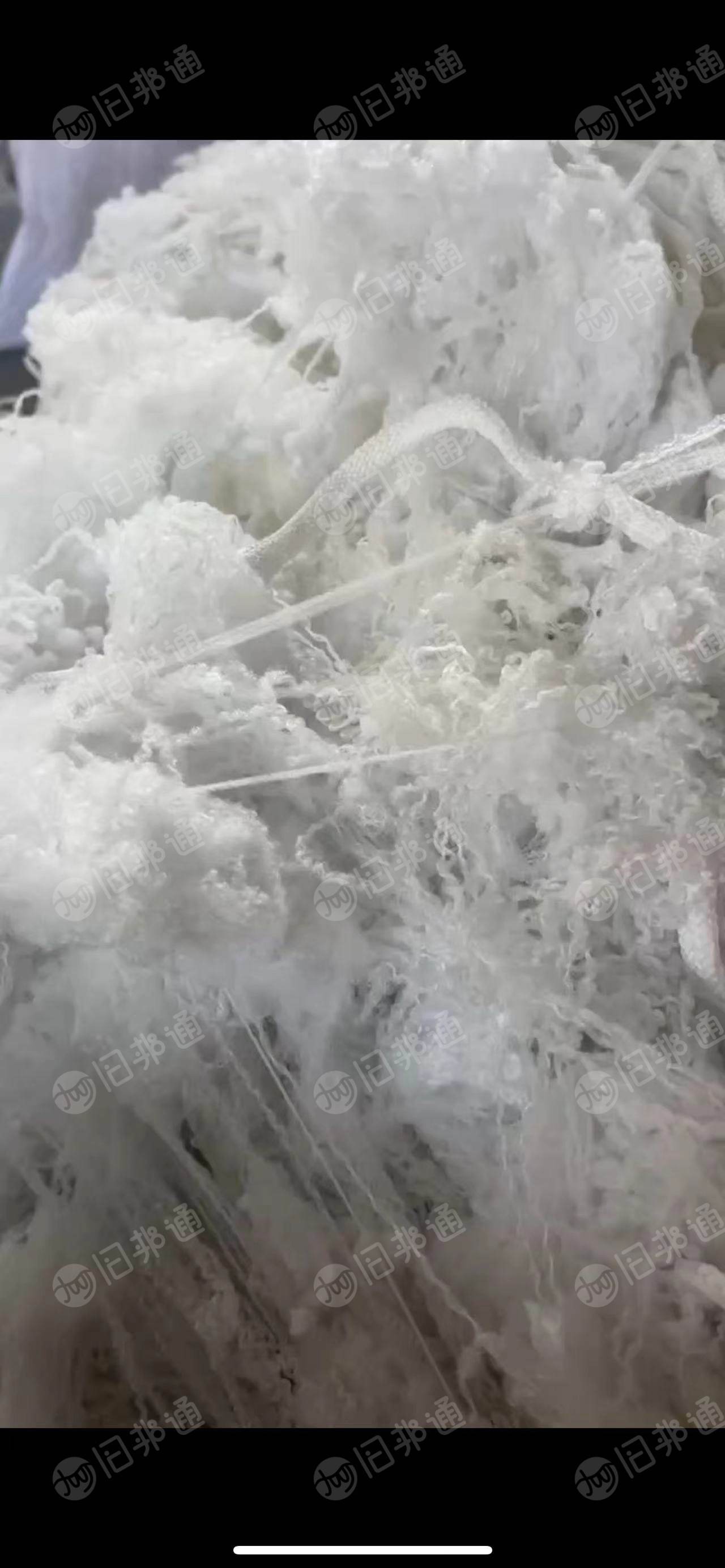 出售无纺布原料,开花料,白色,现货20多吨
