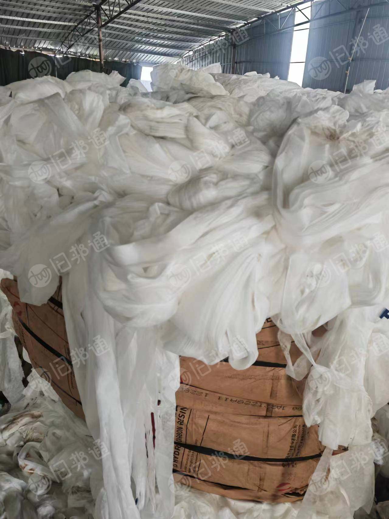 出售废布,边角料,涤棉布,开花料,白色,现货30吨