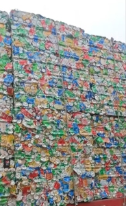 出售易拉罐压块