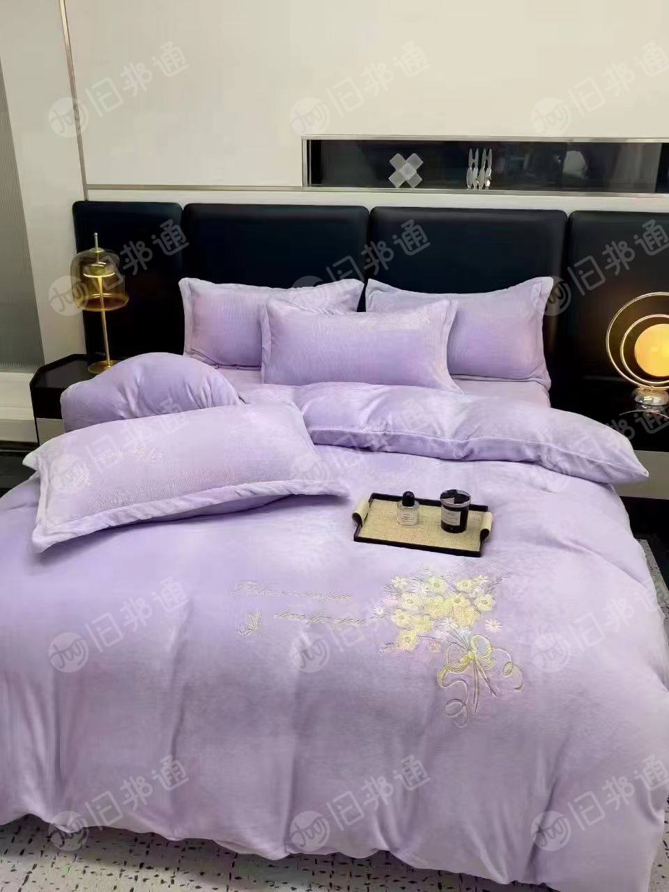 出售库存床上用品,四件套,牛奶绒