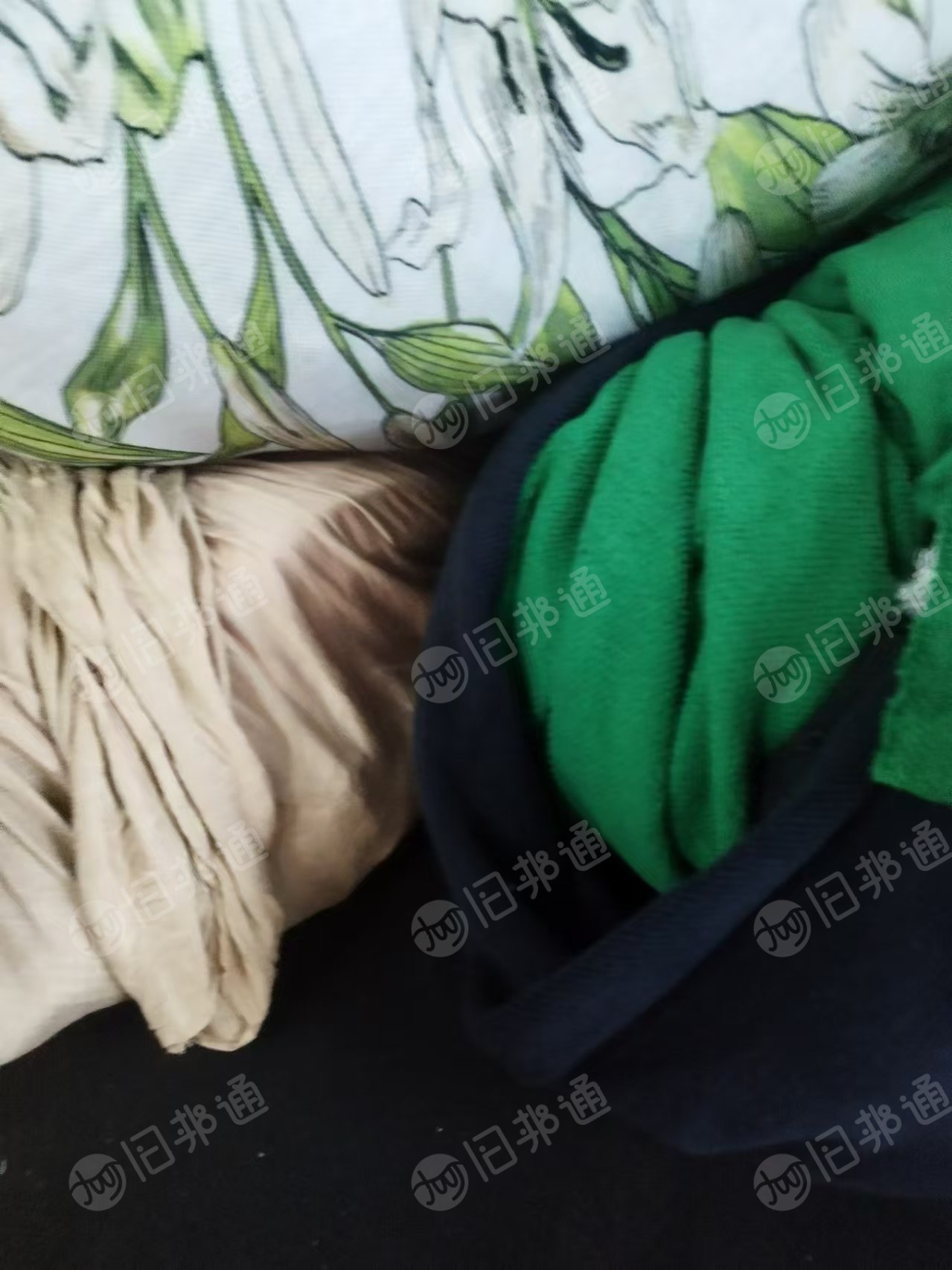 出售废布,大布块,汗布,涤棉多,纯棉,杂色