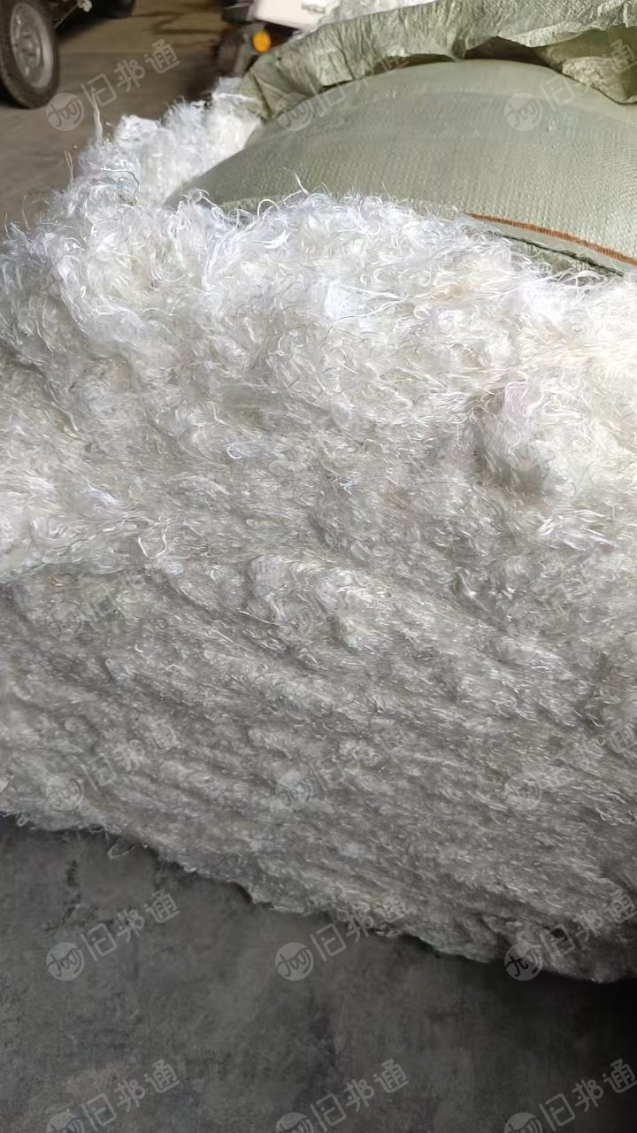 出售涤纶安全网开的开花料,现货有60吨