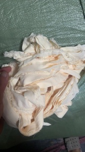 出售涤纶废布，杂色，长期有货