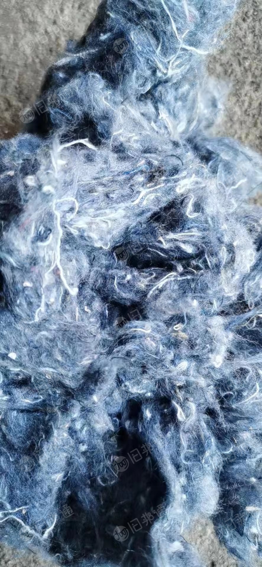 长期出售牛仔蓝开花棉,月供100吨,在安徽宣城