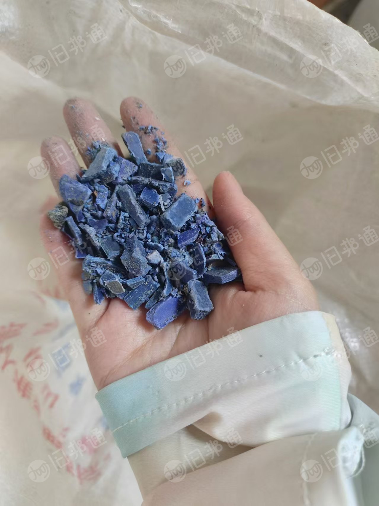 出售水果筐破碎料,颜色:黑蓝白,黑现货10吨左右