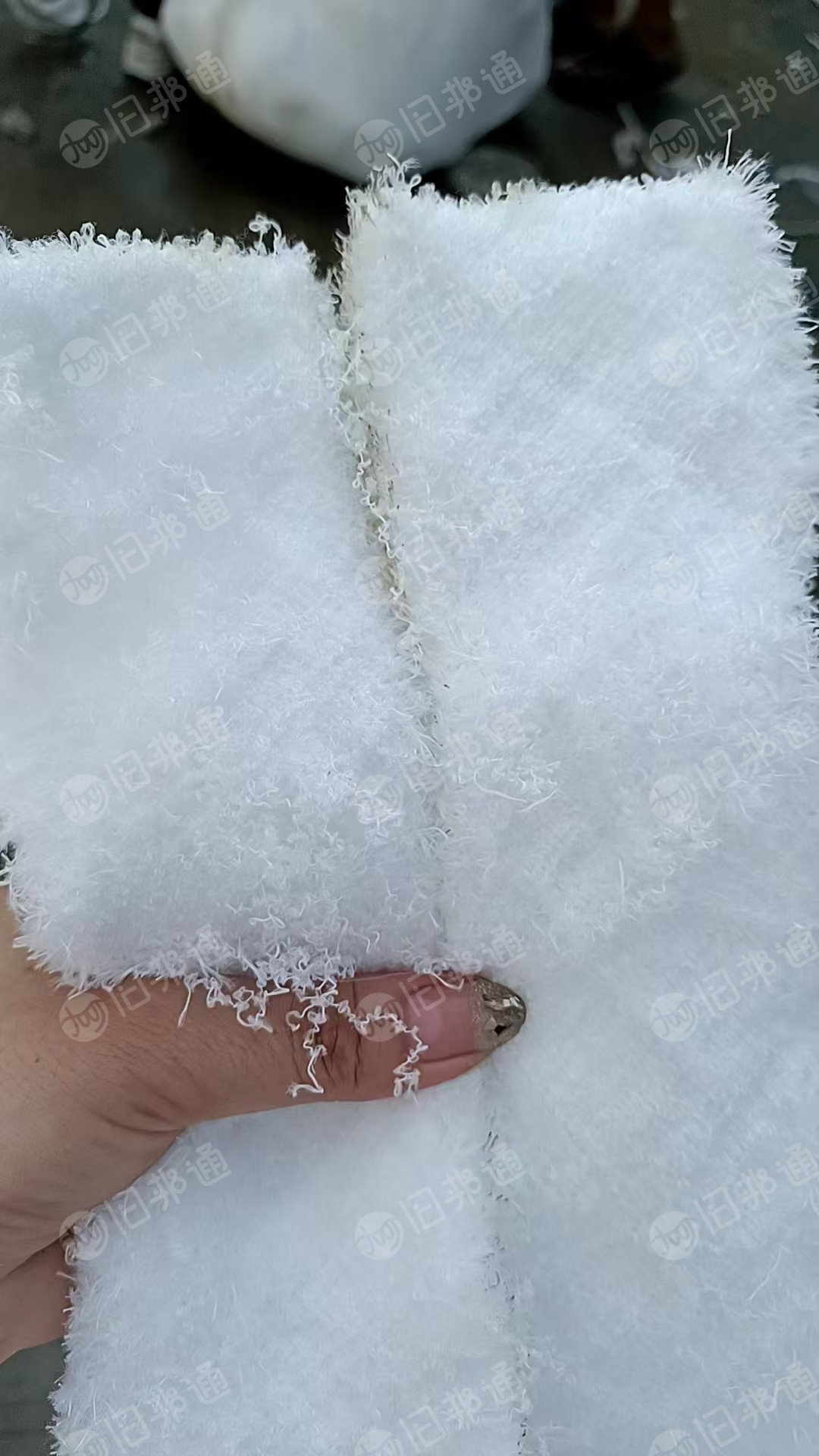 长期出售氨纶废丝,氨纶干丝,白色,现货8吨