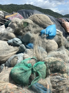 出售废旧尼龙渔网丝