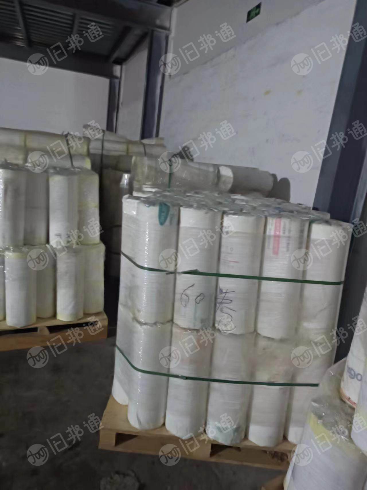 出售POF热缩膜,对折580mm,全新利用的,单层厚度1.9c,现货6吨多