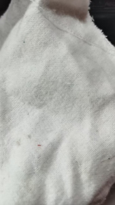 回收漂白纯棉布，带点绒的，做鞋垫子用