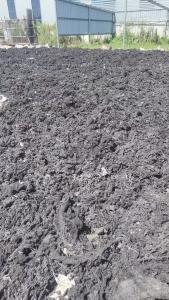 出售黑色涤纶废丝，涤纶开花料，开花用