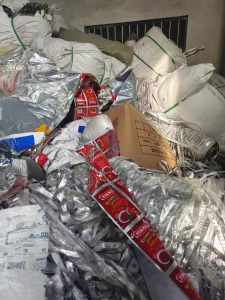 出售彩印厂人工分拣好的铝塑膜