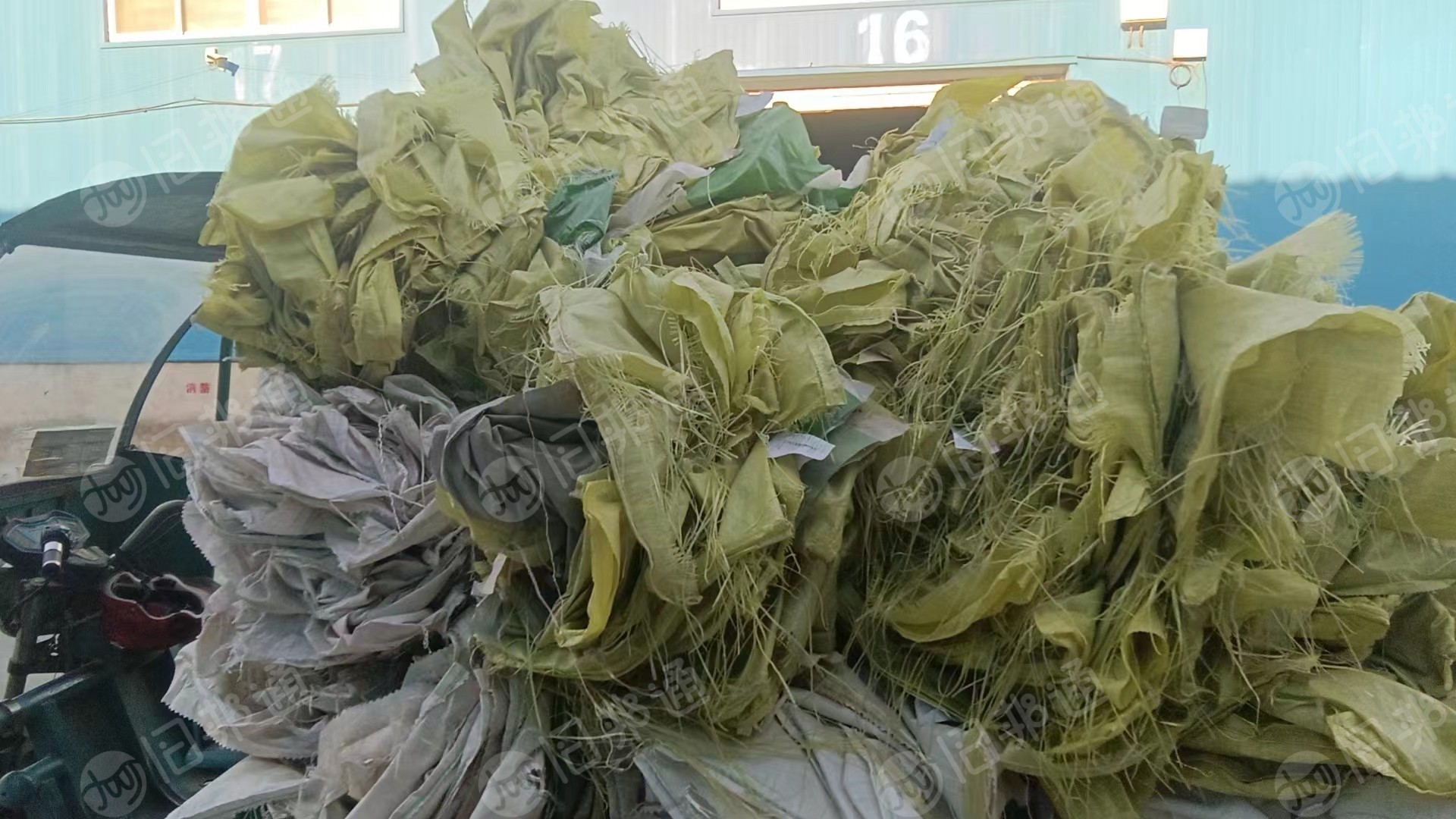 出售干造废旧编织袋,现货10几吨,月供20多吨