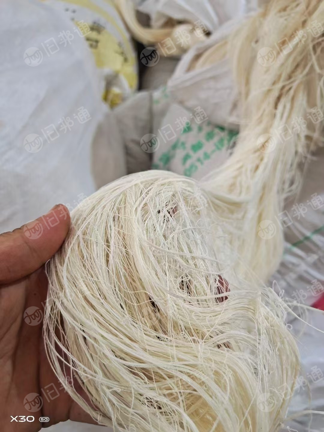 出售黄棉浆纱,纯棉,废纱,9.6一车