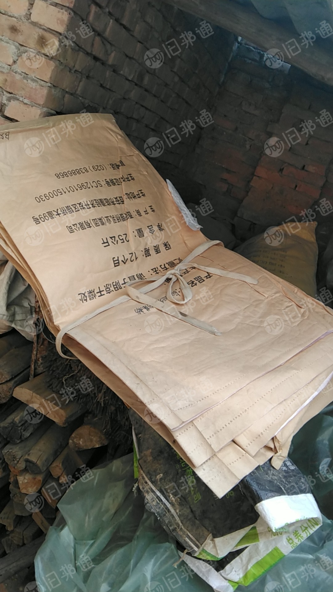 大量收购二手牛皮纸袋,大棚装土用