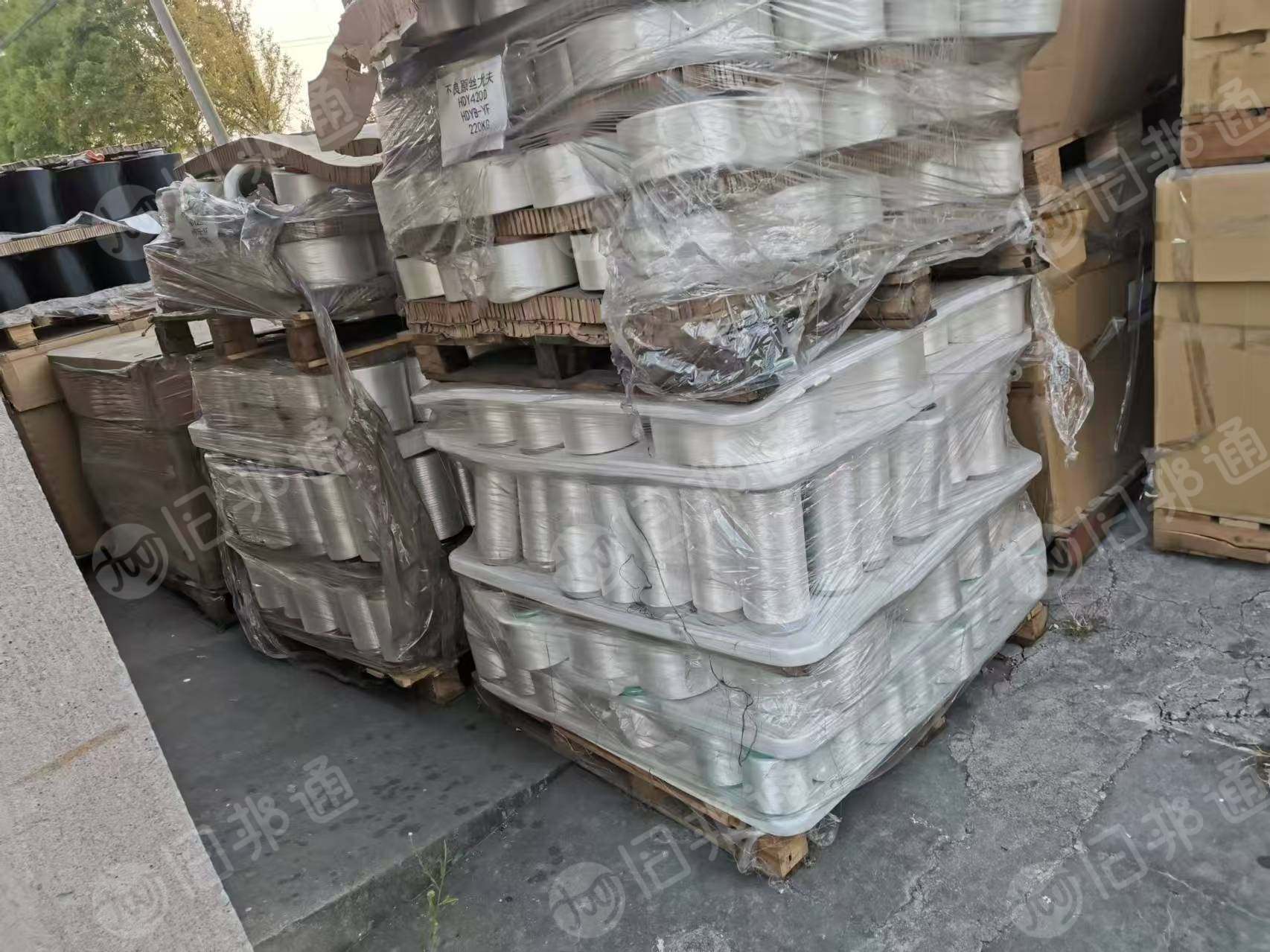 出售库存涤纶筒子丝,库存丝,库存工业丝
