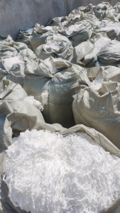 长期出售氨纶水丝开花料，氨纶废丝