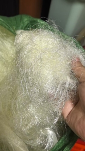 出售锦纶单6废丝，含PE，聚乙烯30锦纶70