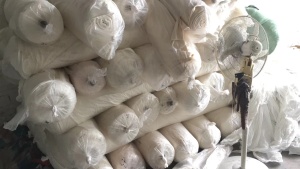 出售库存布，库存面料，针织面料，白色，克重28.4