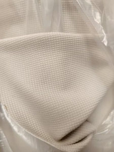 出售库存布，库存面料，牛奶丝，华夫格复合牛奶丝，门幅170，克重350