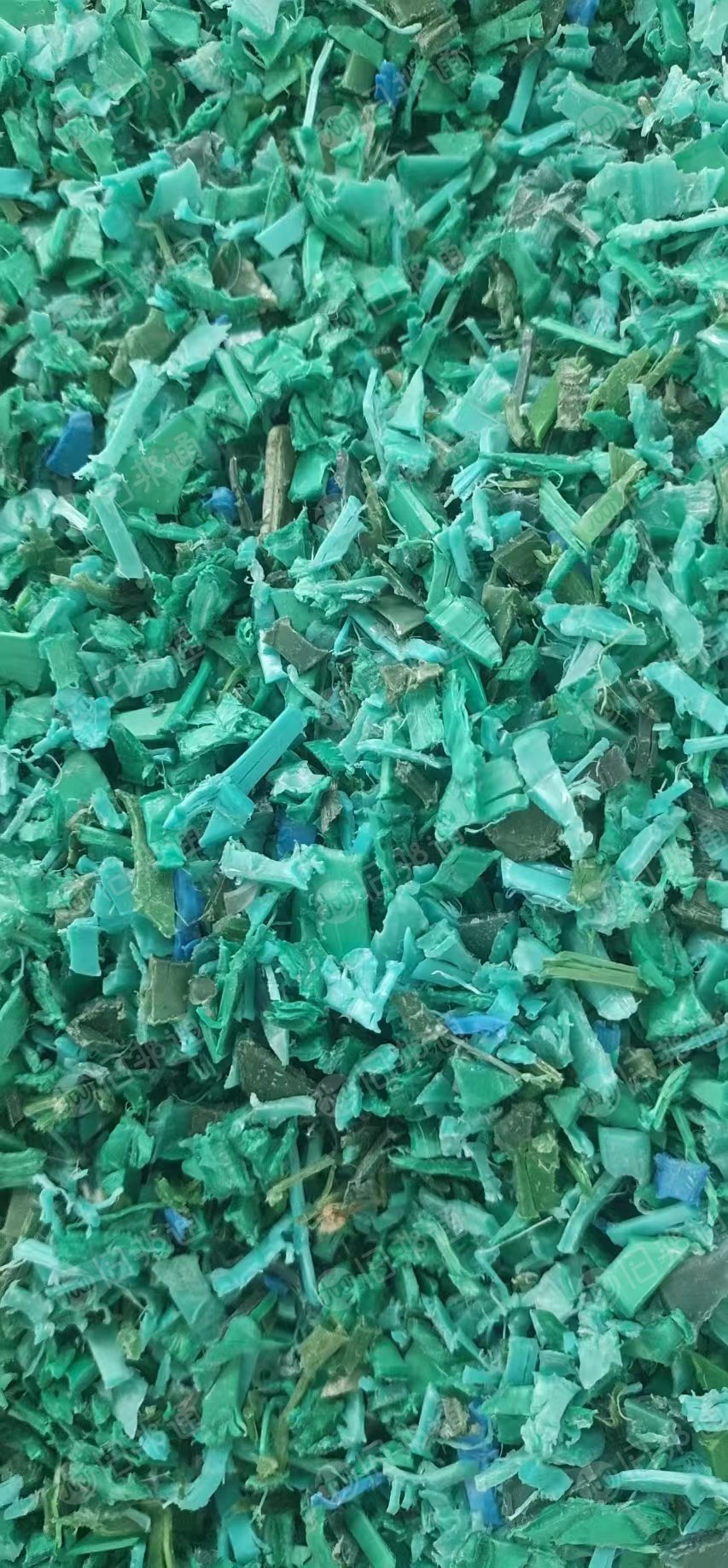 出售PET打包带破碎料,绿色黑色都有