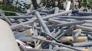 出售PVC灰管料，月供几十吨