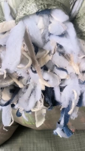 出售杂色涤纶废布料，造粒料，货在河南安阳