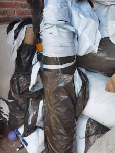 长期出售PE快递袋废料，现货50吨