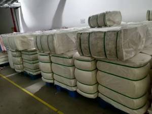 出售开松好的纯棉花，现货20吨