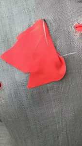 出售浅色涤纶废布料