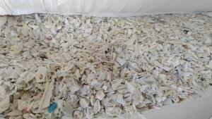 出售白色沉水丙破碎料，白色PP沉水破碎料