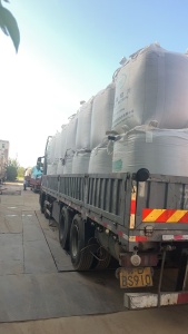 出售白色PS破碎料，现货13米一车32吨