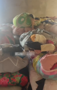 长期大量出售分拣厂下来的旧羽绒服，现货6.8米一车