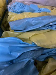 出售皮棉外包包装袋，pp材质的占60%，pe材质的占40%，现货有十几吨，货在山东滨州