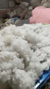 长期出售开松好的丝棉，现货200吨