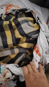 出售以前做衣服剩下来的废布料，多重材质，货在山东淄博