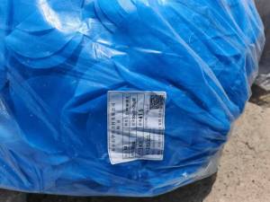 好货！好货！纯PP蓝色无纺布边料，医疗厂家直接下来的。现货十几吨